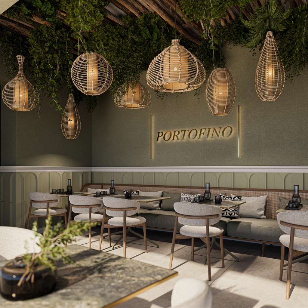 portofino cafe restaurant interior design 2