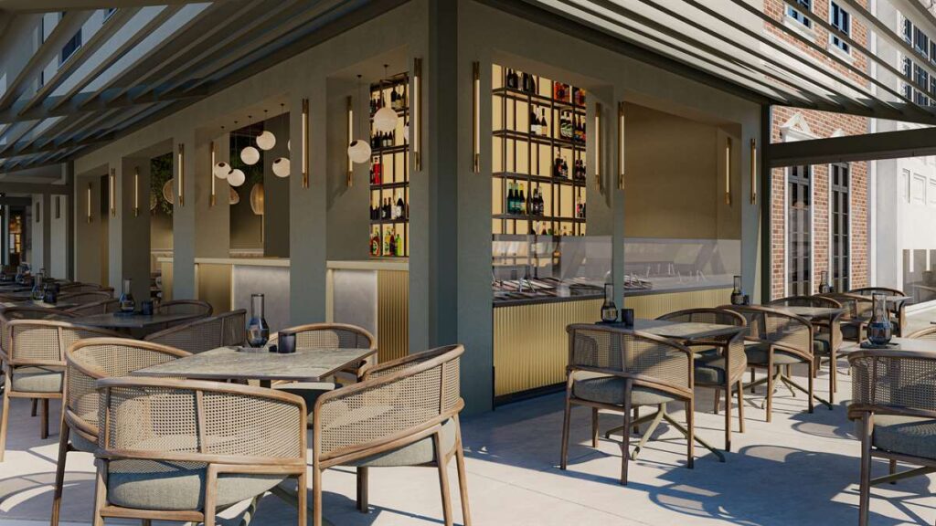 portofino cafe restaurant interior design 5